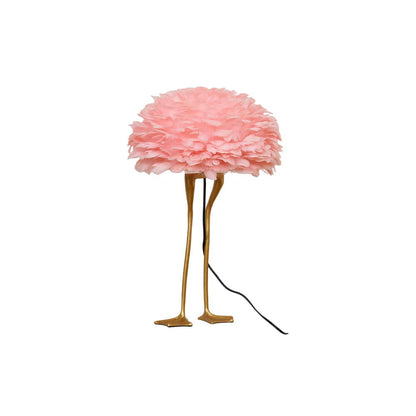 Duck Feet Feather Accent lamp Table Lamp