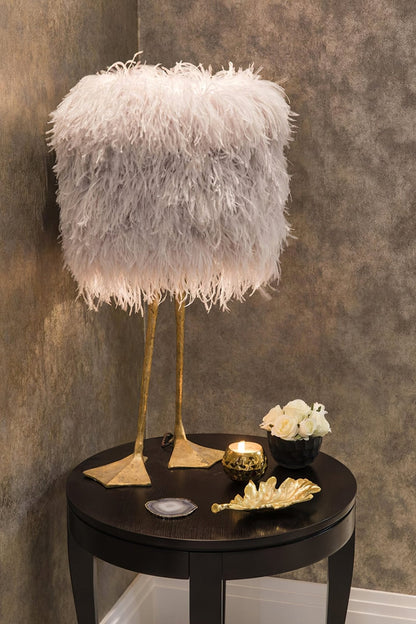 Duck Feet Feather Accent lamp Table Lamp