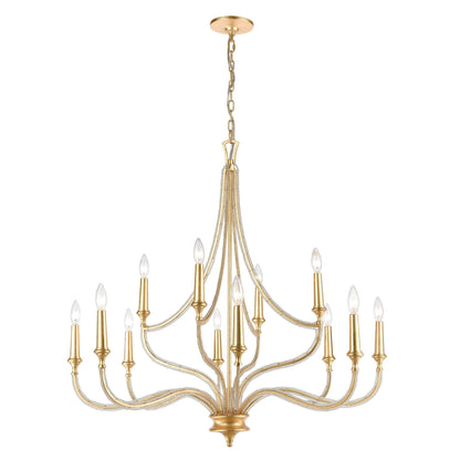 Elk Lighting La Rochelle 38 Inch 12 Light Chandelier Cp377691