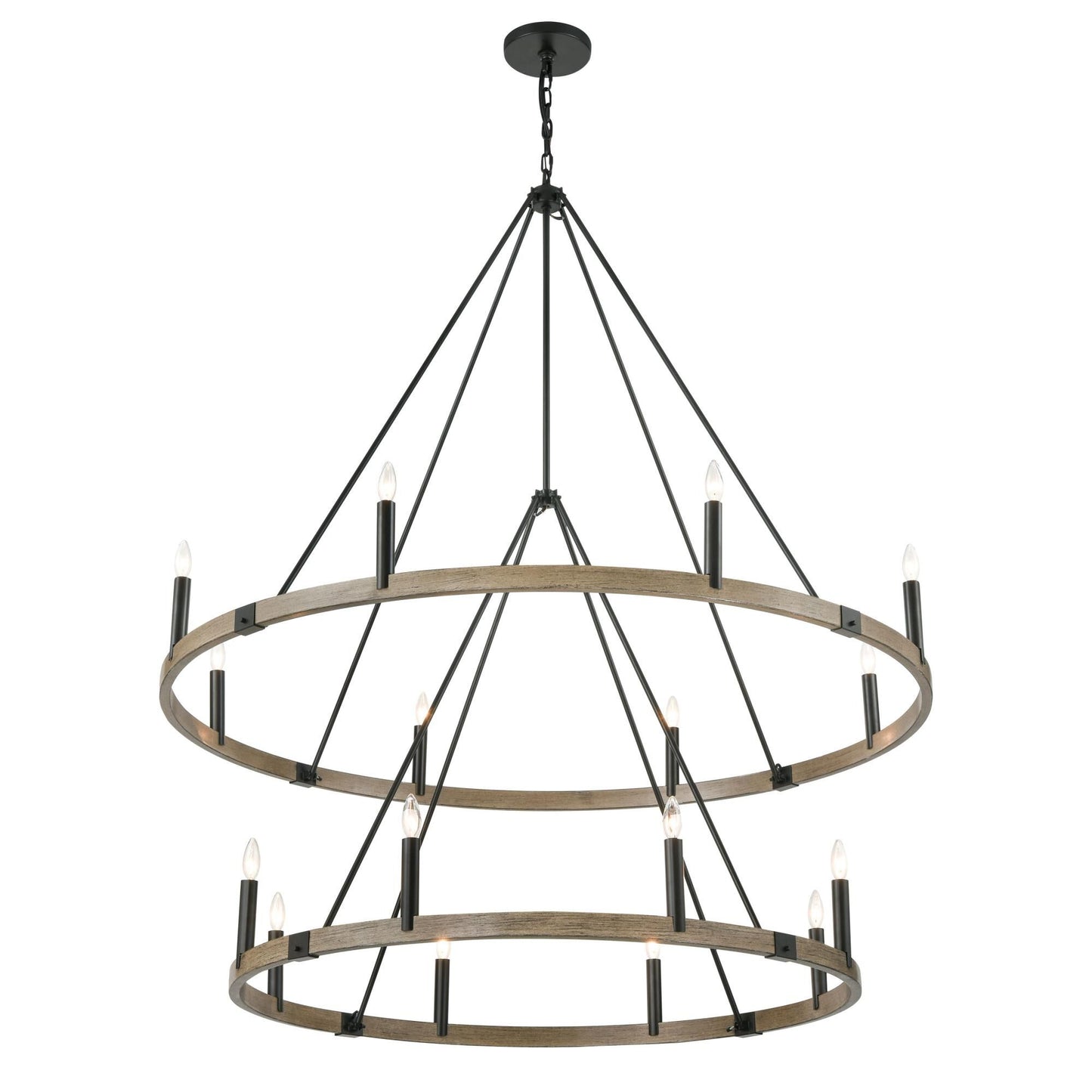 Elk Lighting Transitions 56 Inch 16 Light Chandelier Cp547797