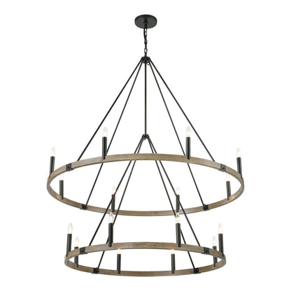 Elk Lighting Transitions 56 Inch 16 Light Chandelier Cp547797