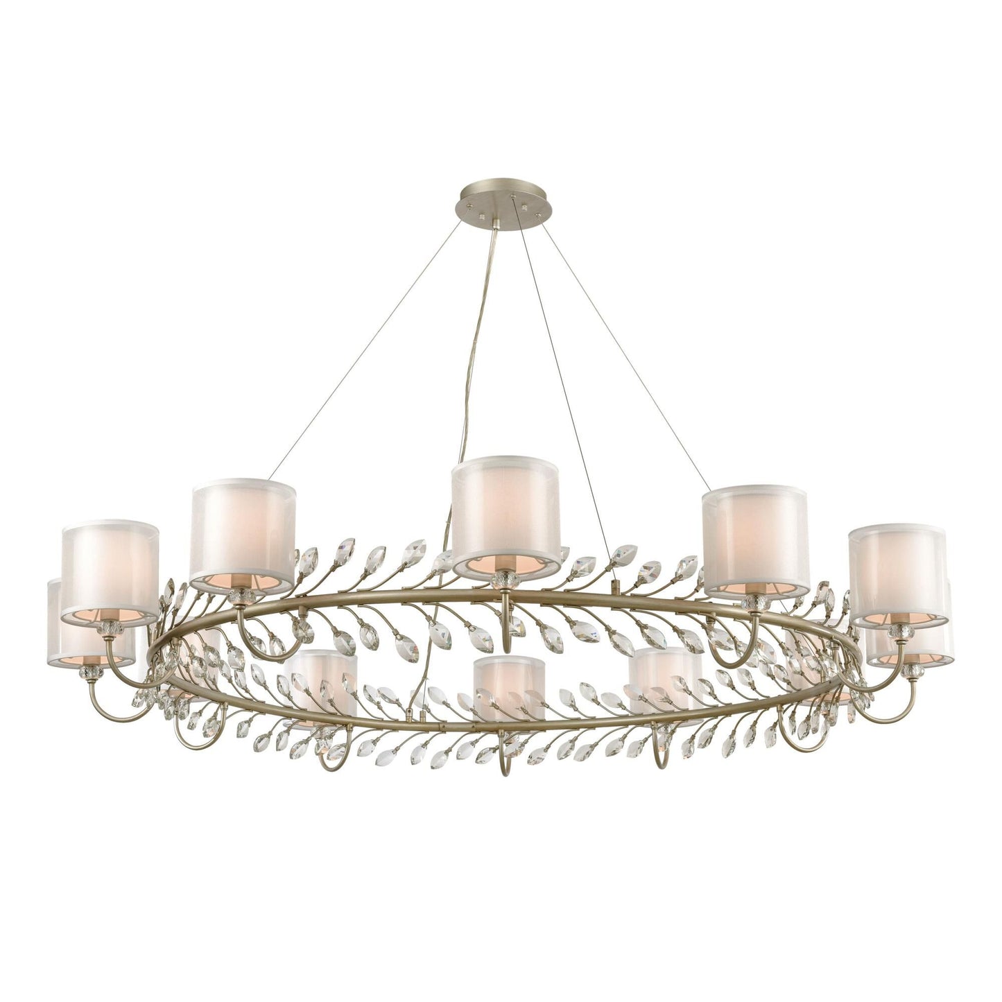 Elk Lighting Asbury 62 Inch 12 Light Chandelier Cp547689