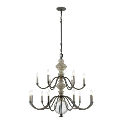 Elk Lighting Neo Classica 36 Inch 15 Light Chandelier Cp377689