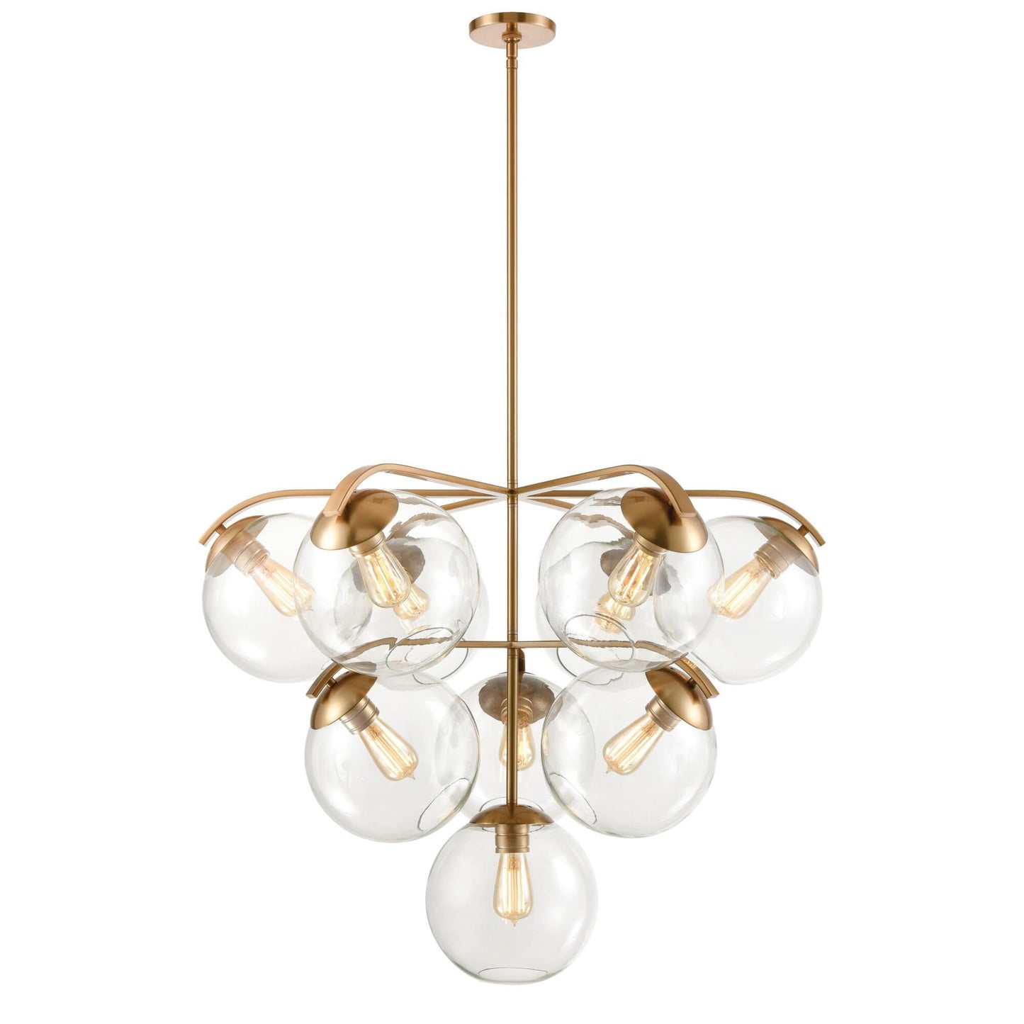 Elk Lighting Collective 36 Inch 10 Light Chandelier Cp377683