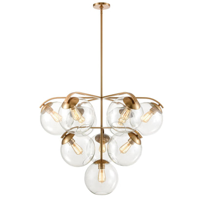 Elk Lighting Collective 36 Inch 10 Light Chandelier Cp377683