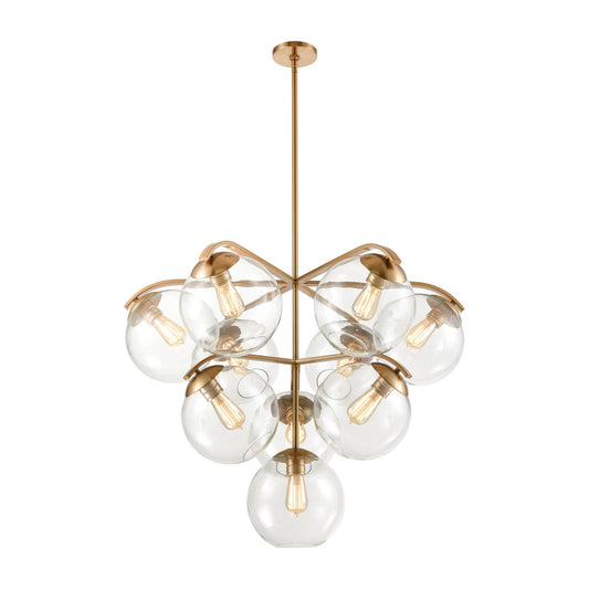 Elk Lighting Collective 36 Inch 10 Light Chandelier Cp377683