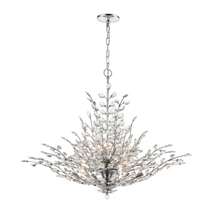 Elk Lighting Crystique 38 Inch 12 Light Chandelier Cp377684