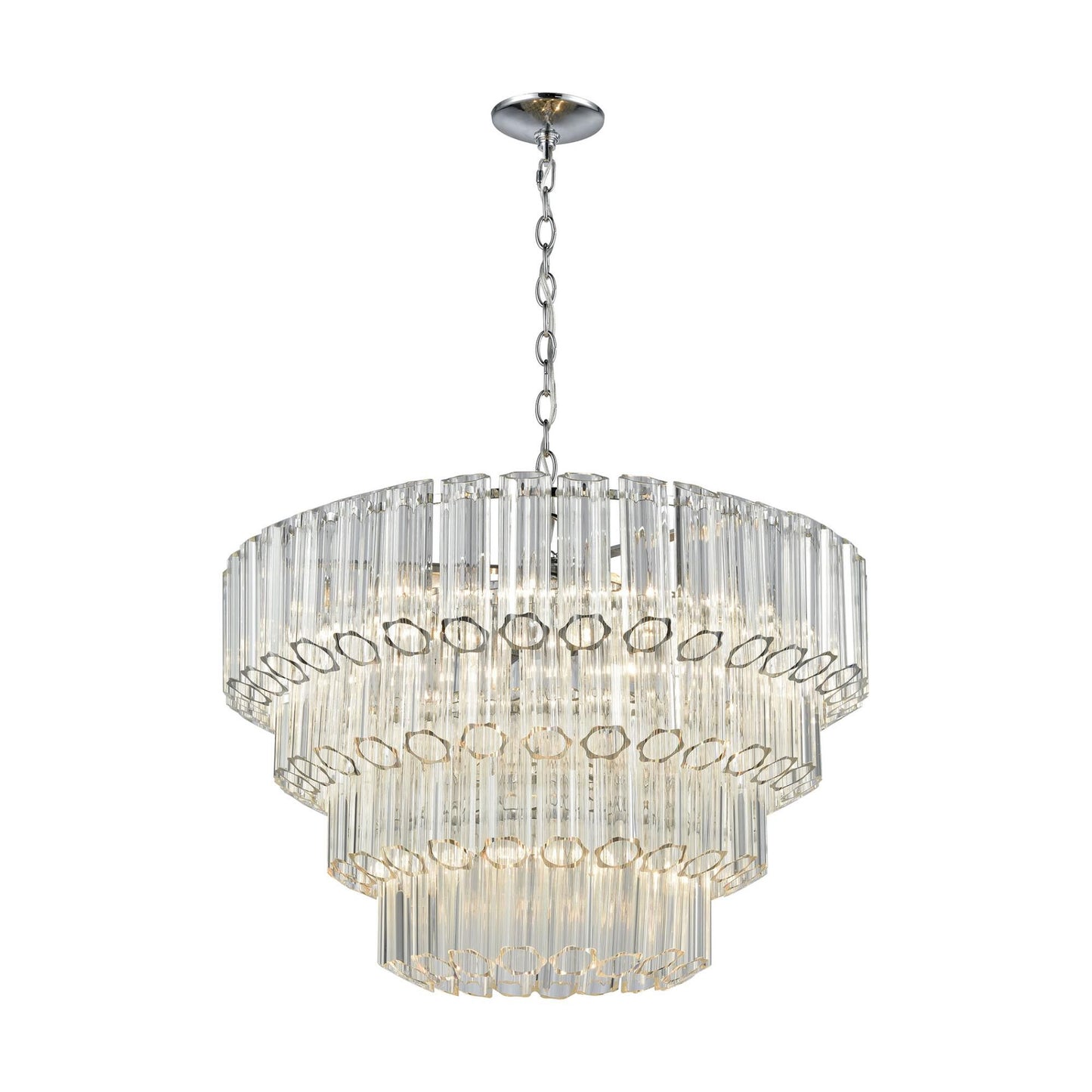 Elk Lighting Carrington 26 Inch 7 Light Chandelier Cp70214