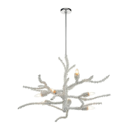 Elk Lighting Winters Spray 39 Inch 8 Light Chandelier Cp423383