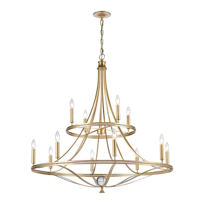 Elk Lighting Noura 40 Inch 12 Light Chandelier Cp779423