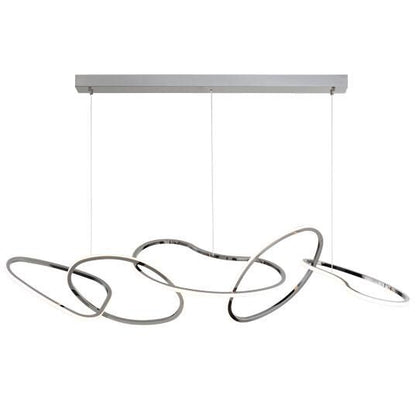 Et2 Lighting Unity 55 Inch 5 Light Led Linear Suspension Light Cp267930