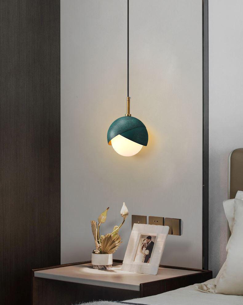 Blue Drop Pendant Light