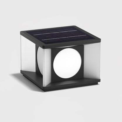 Eclipse Cube Architectural light Outdoor Post Light
