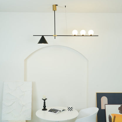 Eclipse Linear Candelabrum Suspension Light