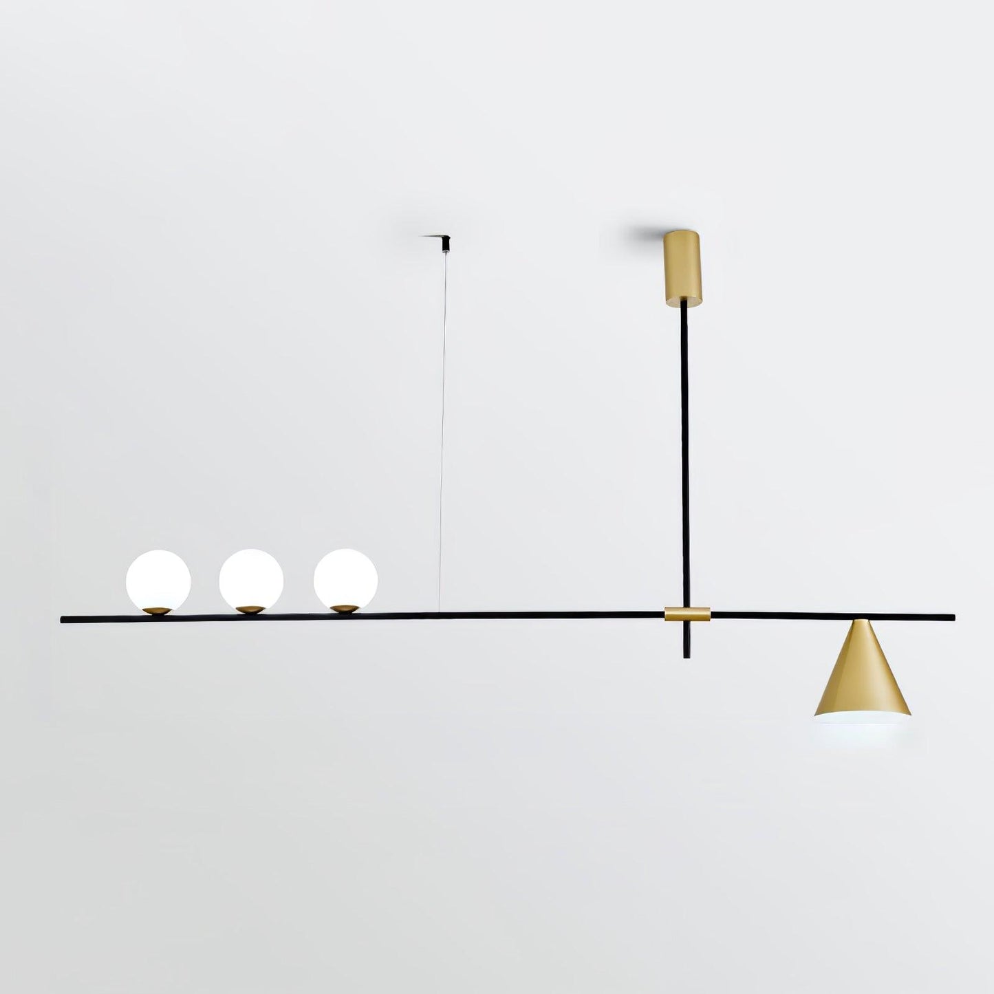 Eclipse Linear Candelabrum Suspension Light