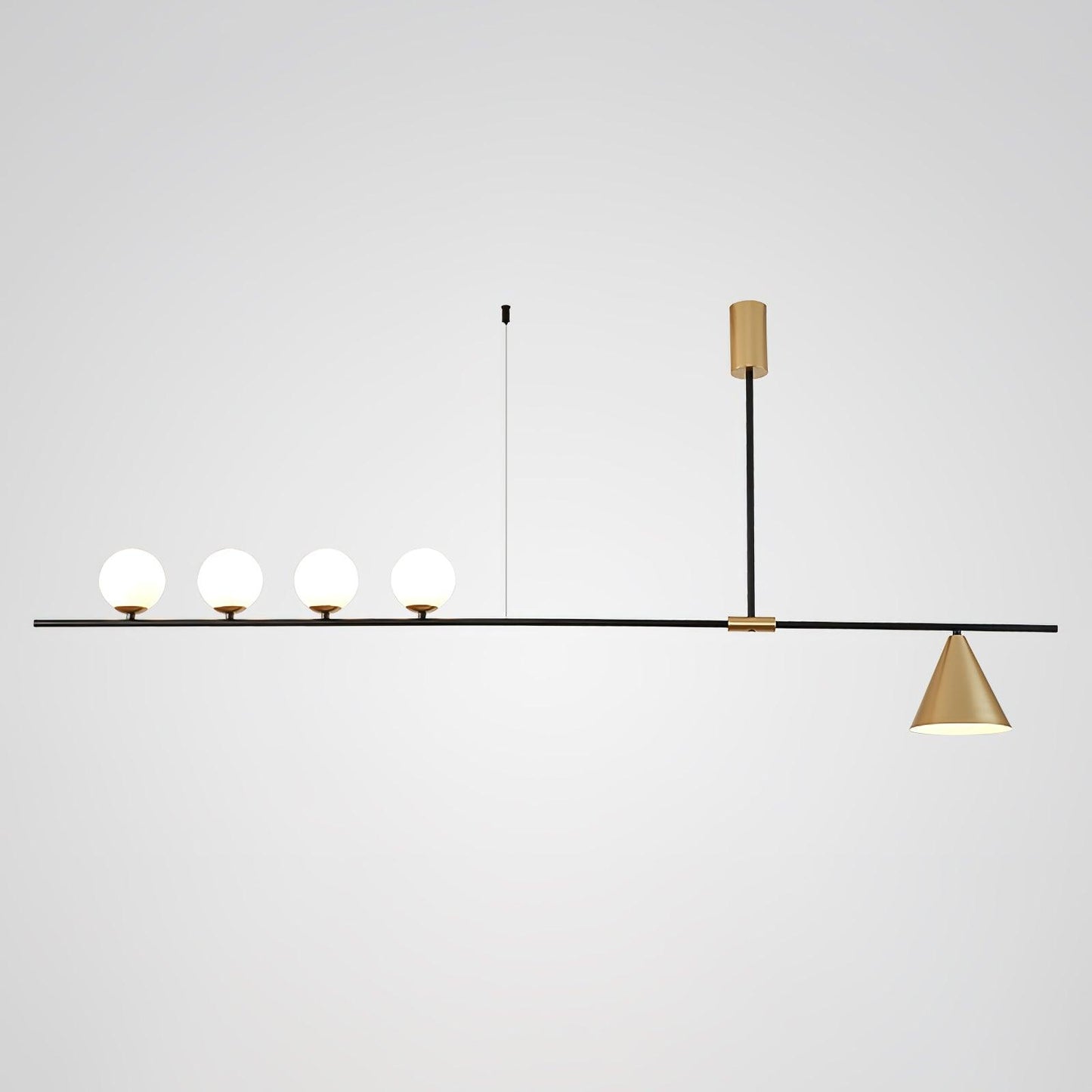 Eclipse Linear Candelabrum Suspension Light