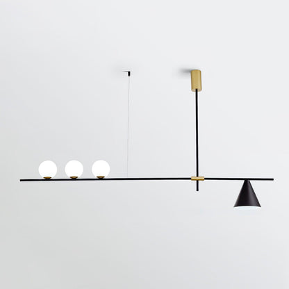 Eclipse Linear Candelabrum Suspension Light