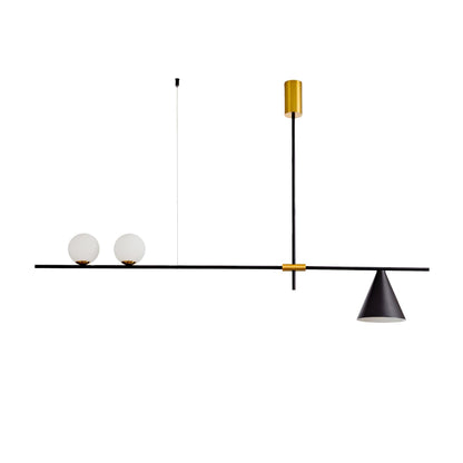 Eclipse Linear Candelabrum Suspension Light