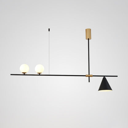 Eclipse Linear Candelabrum Suspension Light