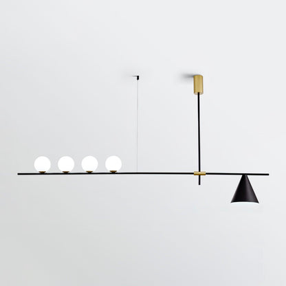 Eclipse Linear Candelabrum Suspension Light