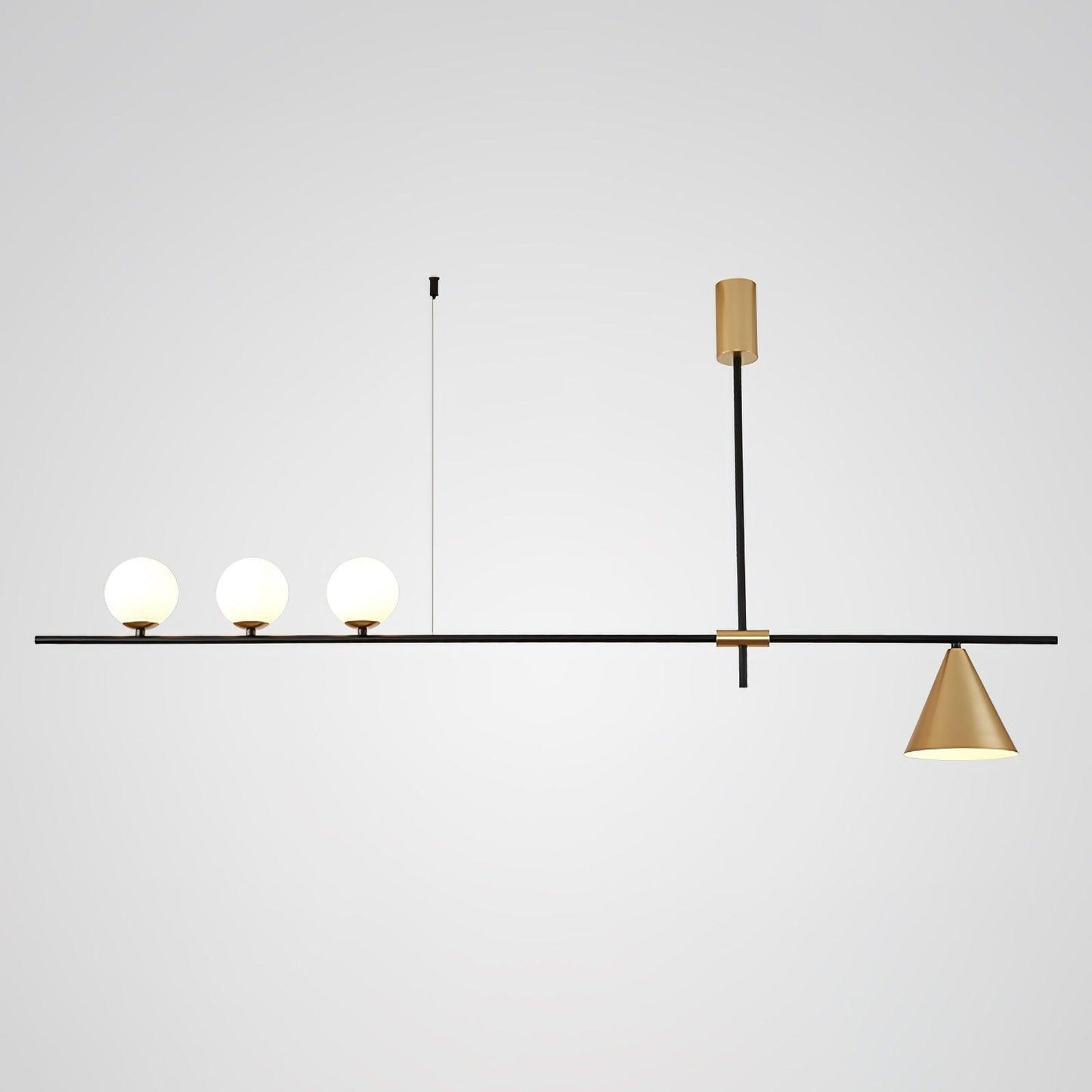 Eclipse Linear Candelabrum Suspension Light