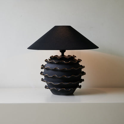 Eclipse Ruffle Table Lamp