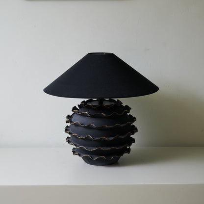 Eclipse Ruffle Table Lamp