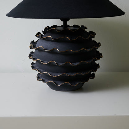 Eclipse Ruffle Table Lamp
