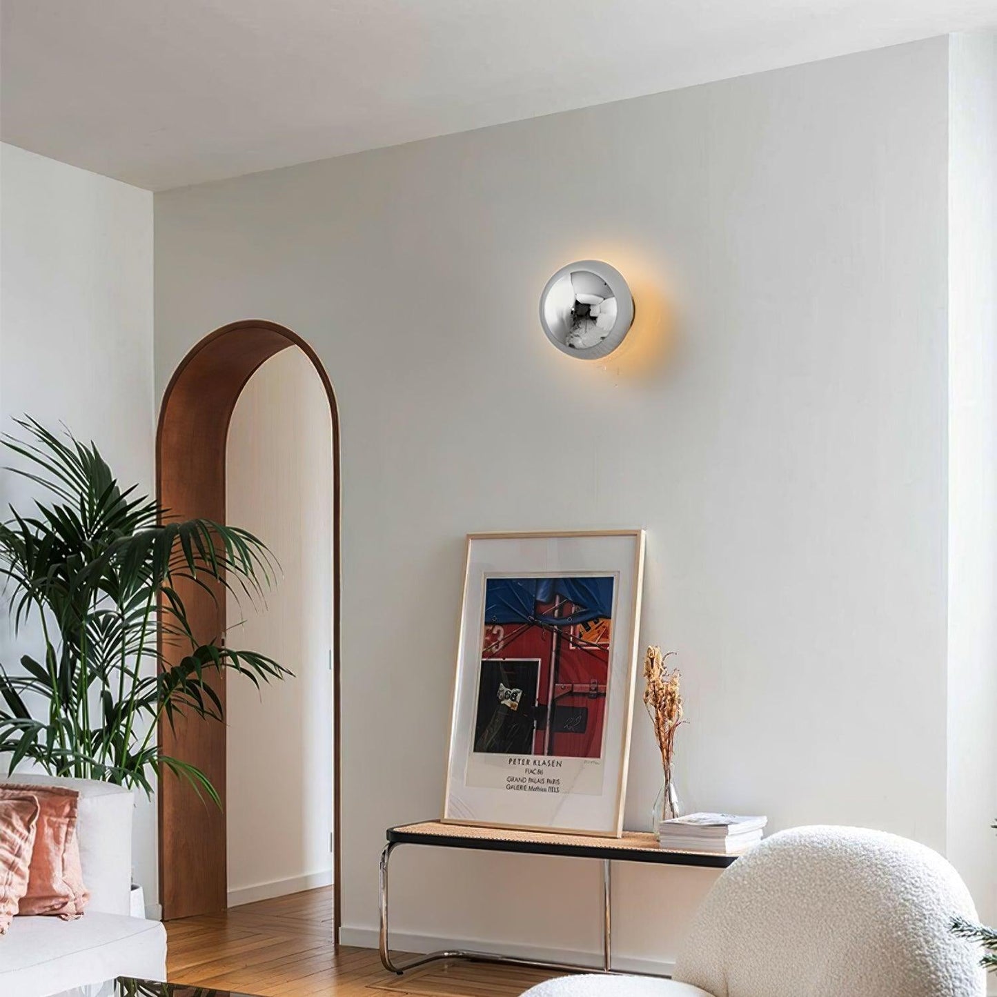 Aurum Sphere Wall Sconce