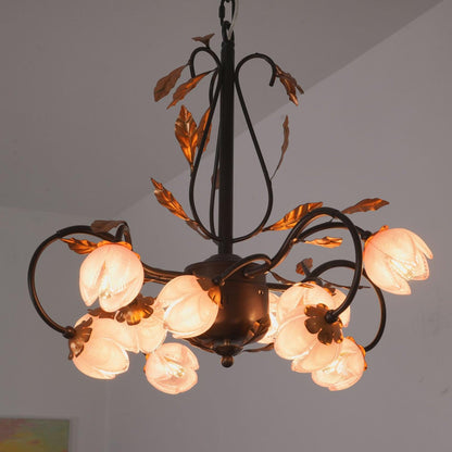 Eden's Blossom Gasolier Chandelier