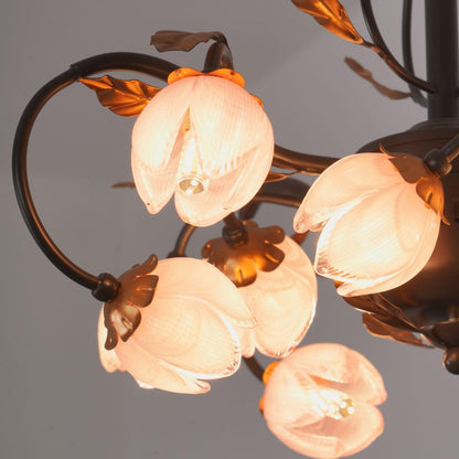 Eden's Blossom Gasolier Chandelier