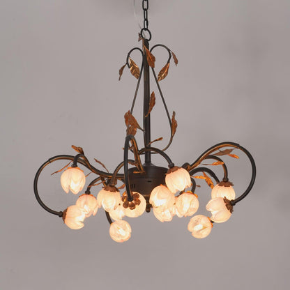 Eden's Blossom Gasolier Chandelier