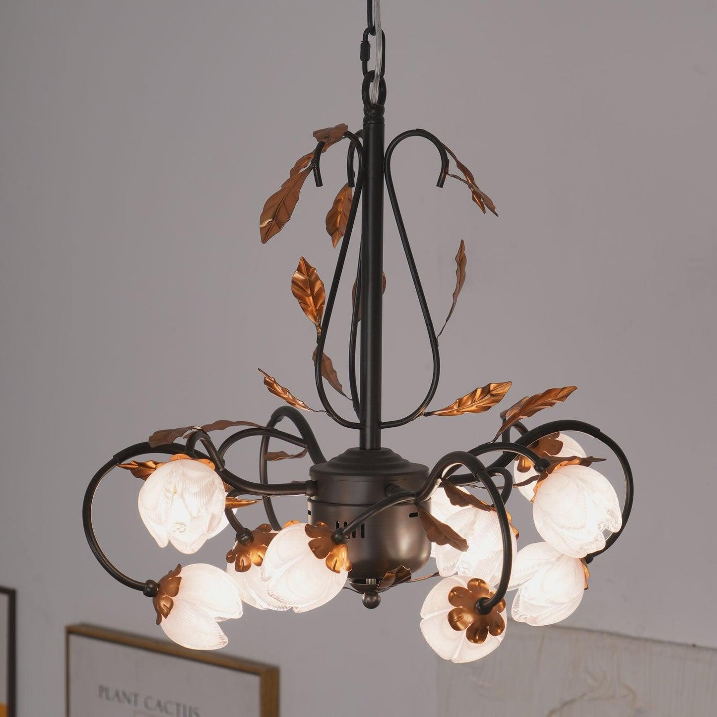 Eden's Blossom Gasolier Chandelier