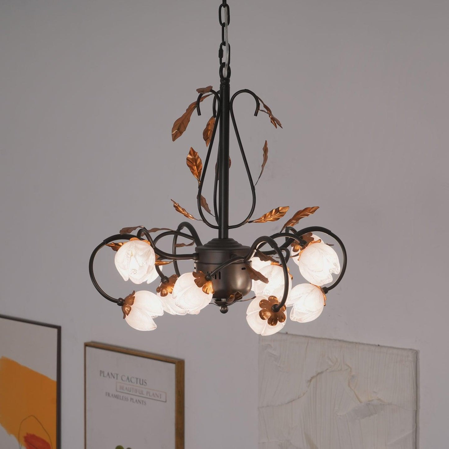 Eden's Blossom Gasolier Chandelier