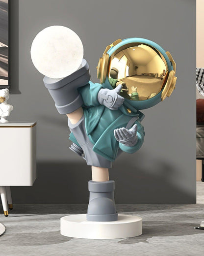 Effort Astronaut Built-in Battery Tall Lamp Floor Lamp