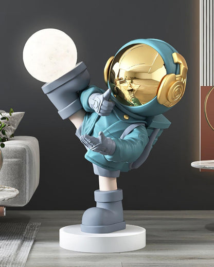 Effort Astronaut Built-in Battery Tall Lamp Floor Lamp