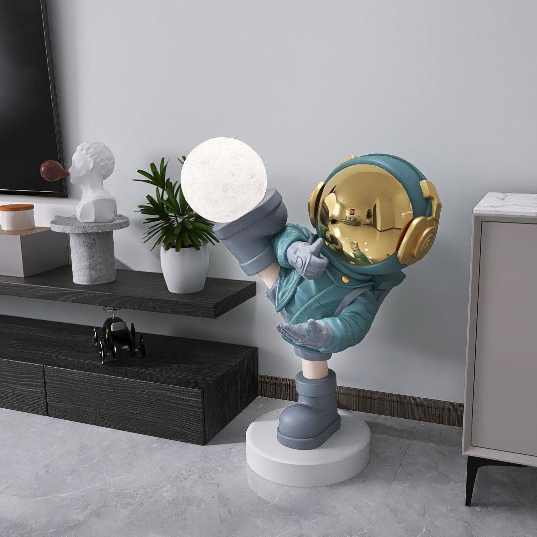 Effort Astronaut Built-in Battery Tall Lamp Floor Lamp