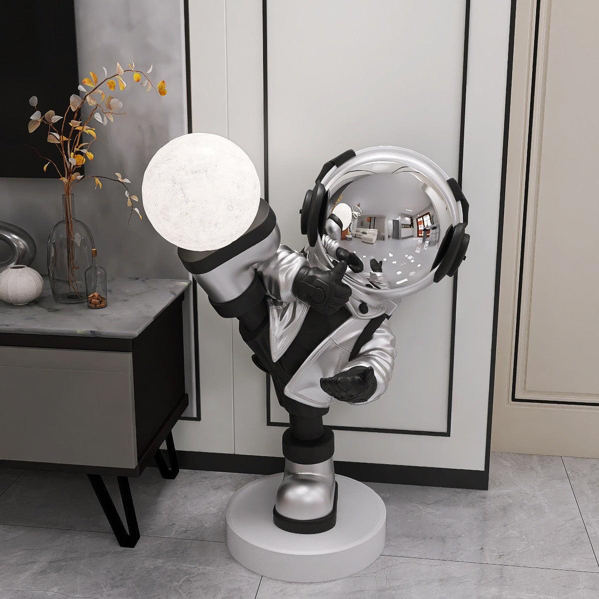 Effort Astronaut Built-in Battery Tall Lamp Floor Lamp