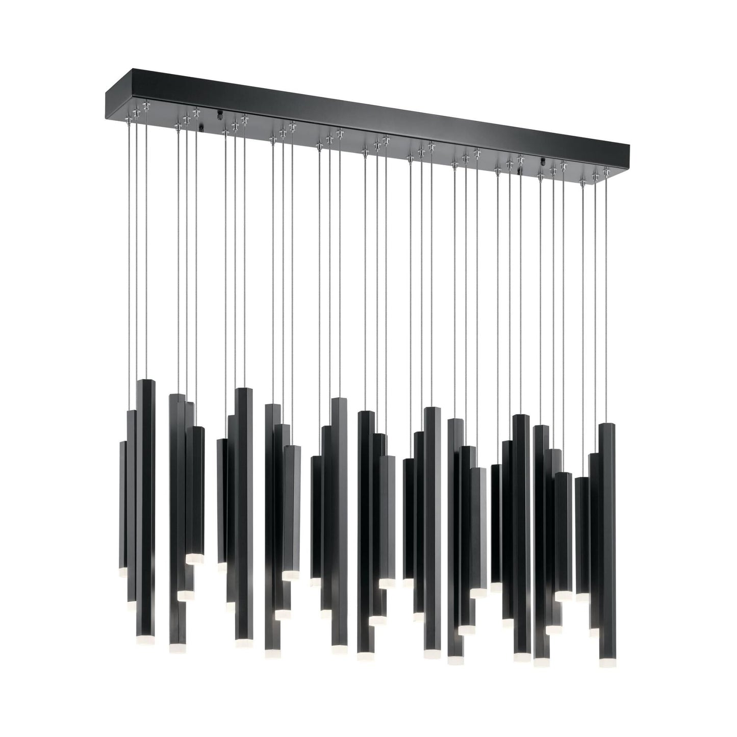 Elan Lighting Soho 5 Inch 33 Light Led Linear Suspension Light Cp184899