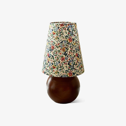 Elara Floral Glow Side table lamp Table Lamp