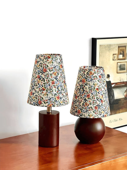 Elara Floral Glow Side table lamp Table Lamp