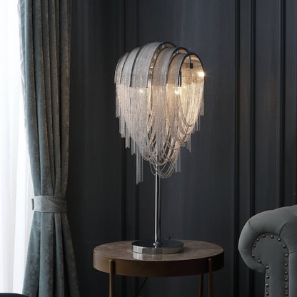 Chains Tassel Table Lamp