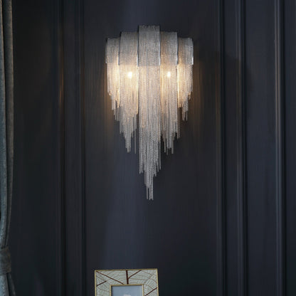 Chains Tassel Wall Lamp