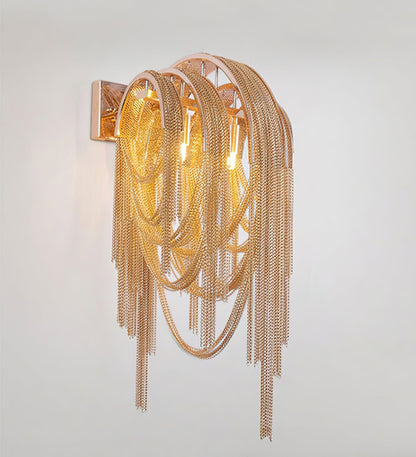 Chains Tassel Wall Lamp