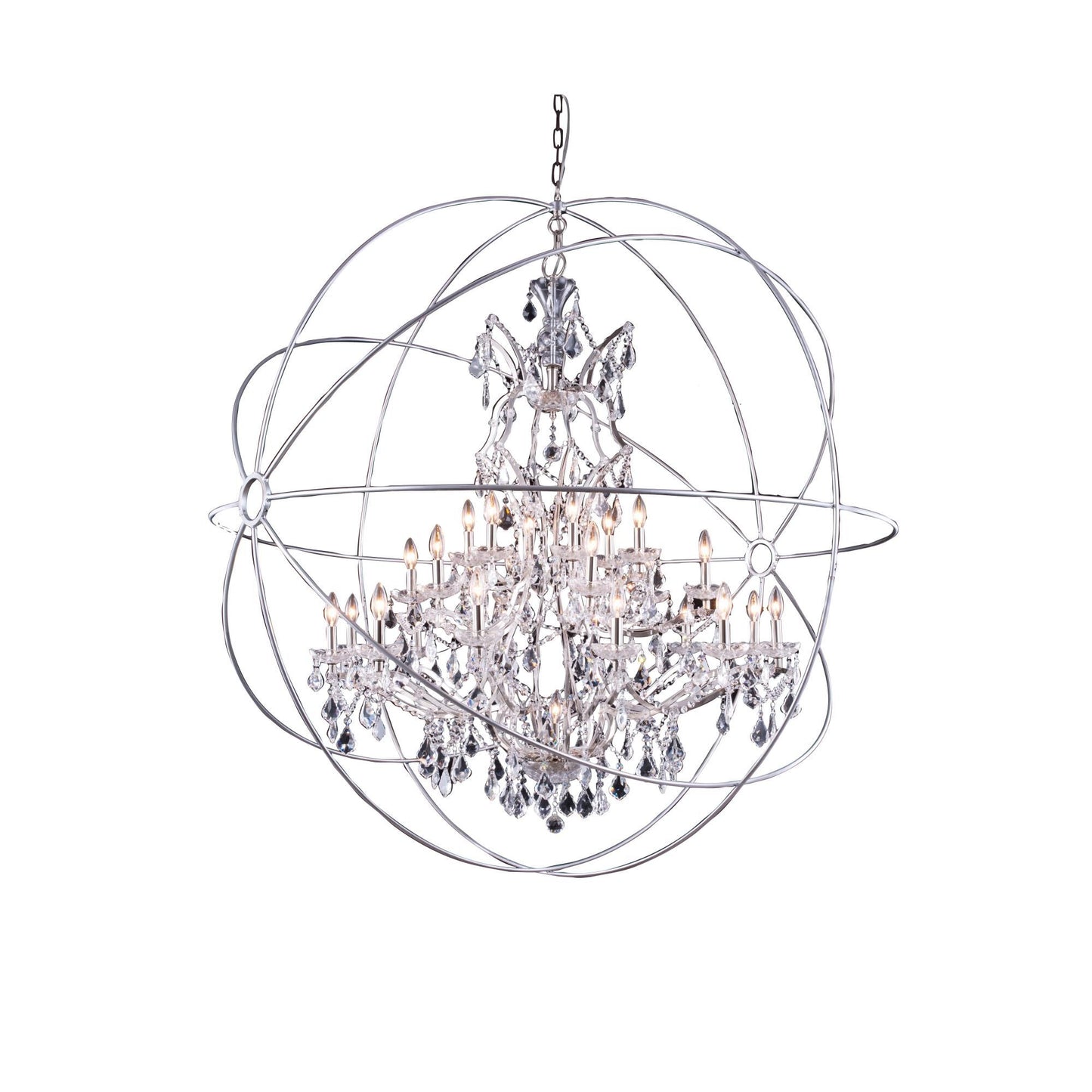 Elegant Lighting Urban Classic Geneva 60 Inch Large Pendant Cp11794