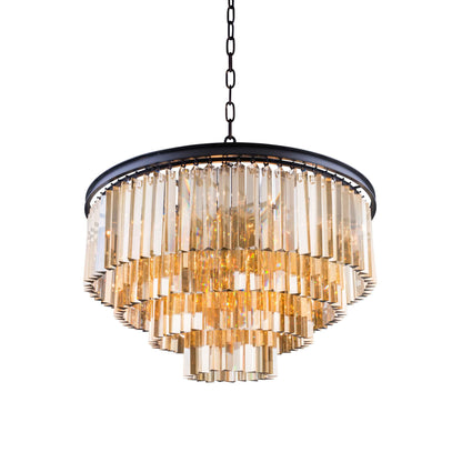 Elegant Lighting Urban Classic Sydney 32 Inch 17 Light Chandelier Cp13770