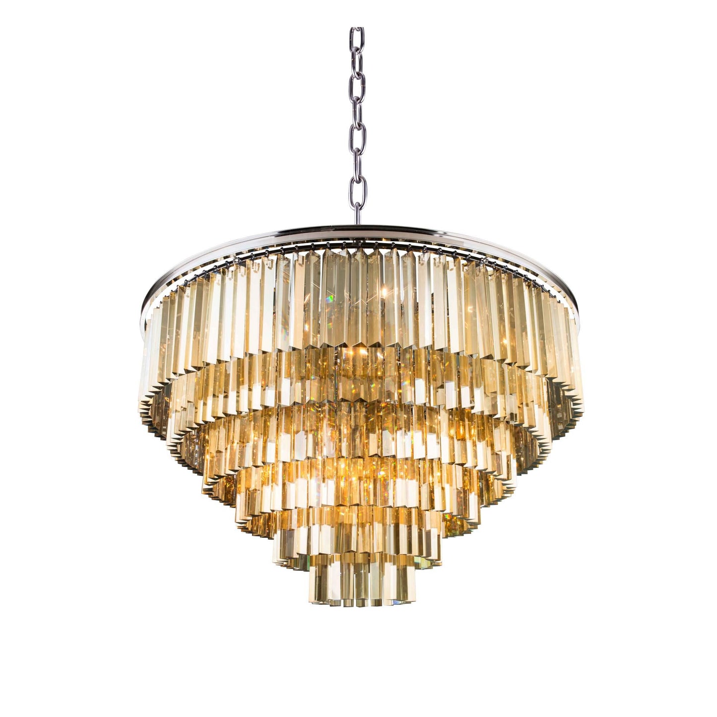 Elegant Lighting Urban Classic Sydney 44 Inch 33 Light Chandelier Cp13772