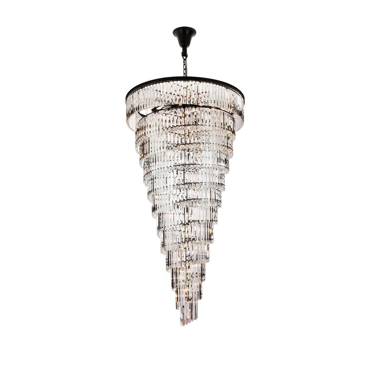 Elegant Lighting Sydney 48 Inch 58 Light Chandelier Cp791516