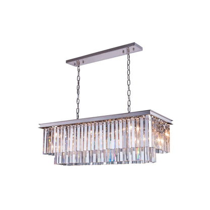 Elegant Lighting Urban Classic Sydney 40 Inch 12 Light Linear Suspension Light Cp13813