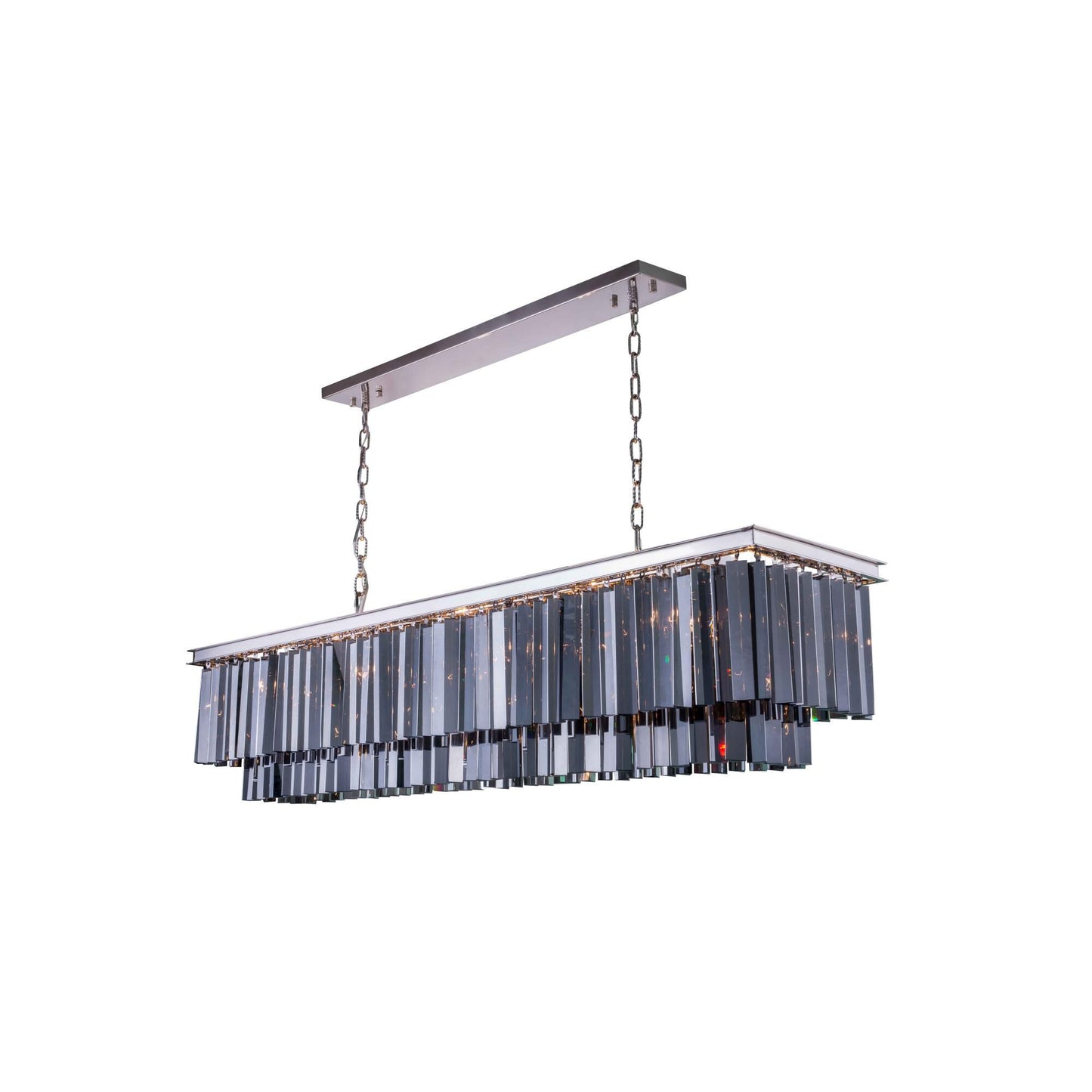 Elegant Lighting Urban Classic Sydney 60 Inch 12 Light Linear Suspension Light Cp13815